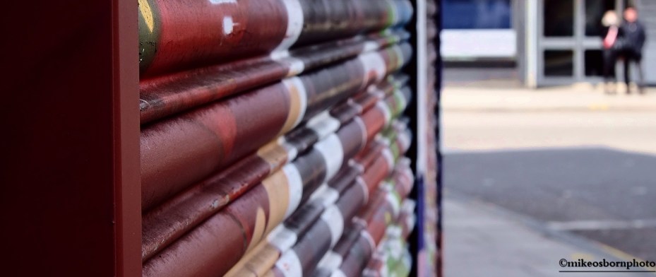 Street corner graffiti