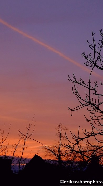 Summer Time, winter sky