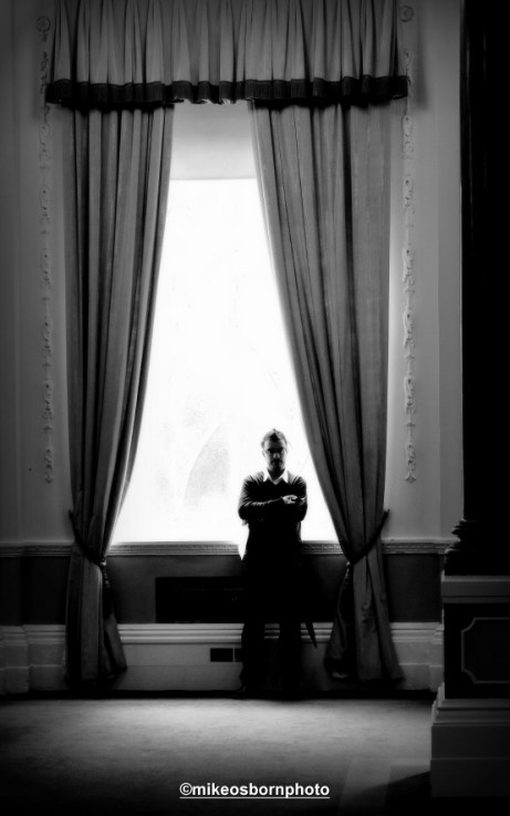 Standing in the window