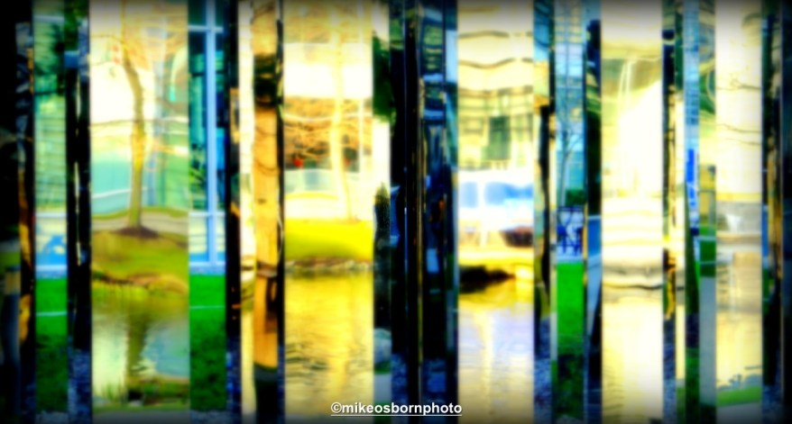 Reflected refraction