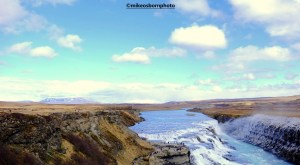 Gullfoss waterfall in Iceland