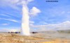 Exploding Icelandic geyser