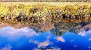Mirror Lakes, New Zealand