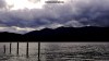 Stormy lakeside dusk over Te Anau, New Zealand