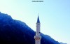 Early morning minaret in Kruje, Albania
