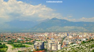 View of Shkodër, Albania