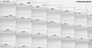 Hotel balconies at Ein Bokek, Israel