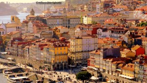 Rooftop view over Porto, Portugal