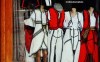 National costume shop window in Peja, Kosovo