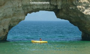 Canoeist off coast in Oman