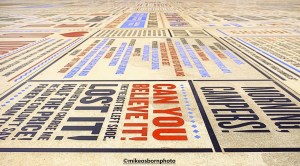 Blackpool's Comedy Carpet
