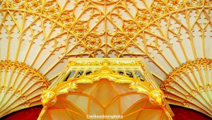 Golden interior, Strawberry Hill House, London