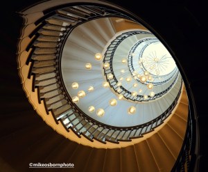Heal's circular staircase, London