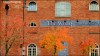 The Wharf pub in Castlefield, Manchester in autumn