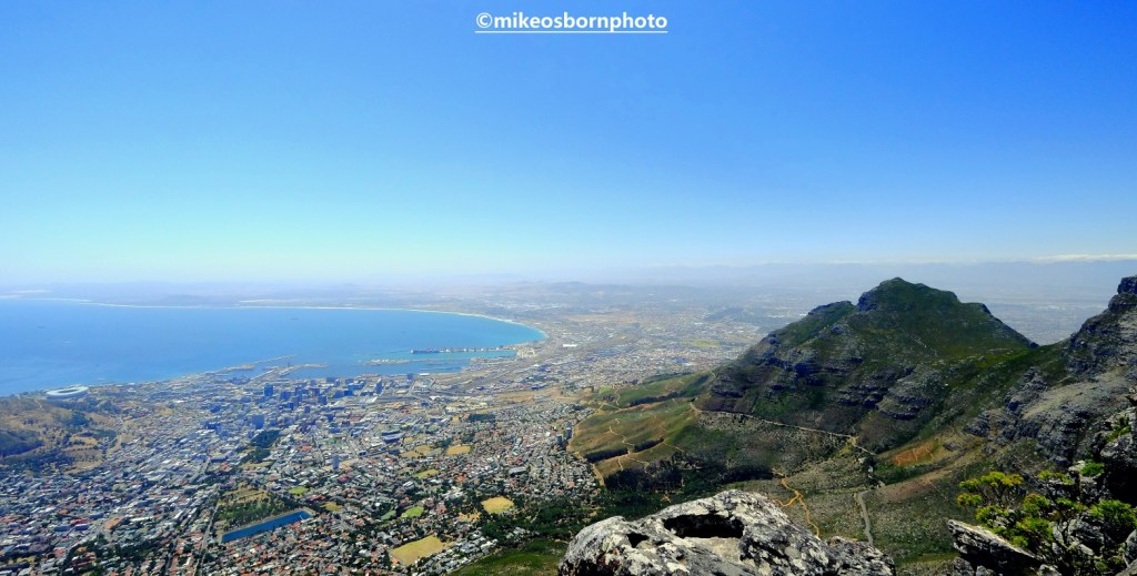 View of Cape Town from Table Mountain, South Africa