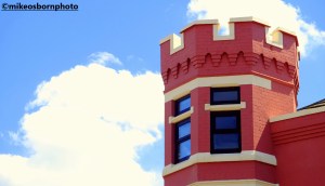 A turret of a house in Hoylake, Wirral