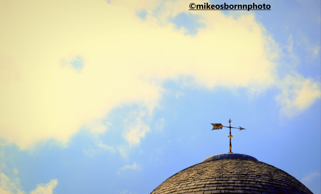 Wind direction indicator on roof at Shugborough Hall
