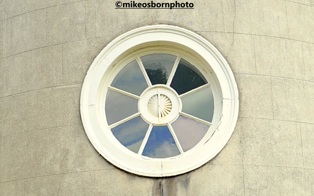 Circular window at Shugborough Hall