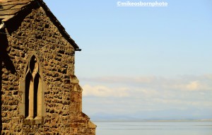 St Peter's Church, Heysham, overlooking Morecambe Bay