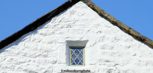 A whitewashed cottage at Heysham village, Lancashire