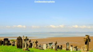 St Peter's Church cemetery at Heysham village, Lancashire