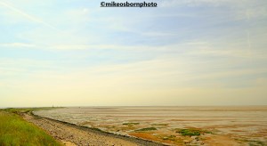 View of Humber estuary from Spurn Point