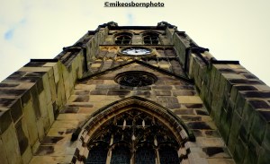 Tower of St Mary's church, Stockport