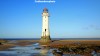 Perch Rock lighthouse at New Brighton, Wirral