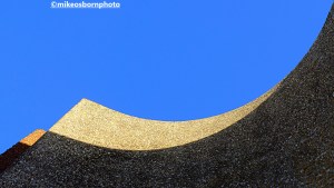 Detail of concrete building on New Brighton promenade, Wirral
