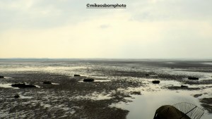 A moody view of Lancashire's Fylde Coast in winter