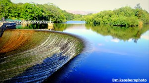 Weir at Abbeystead, Lancashire