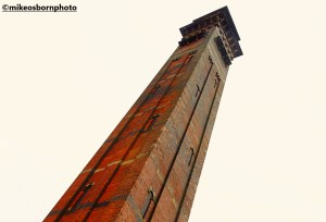 Old mill chimney at Darwen, Lancashire