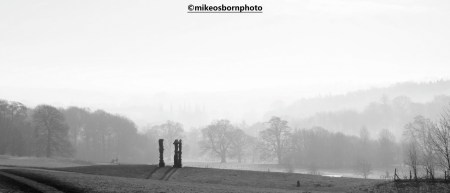Landscape artworks at the Yorkshire Sculpture Park