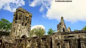 Abandoned church in Heptonstall, West Yorkshire