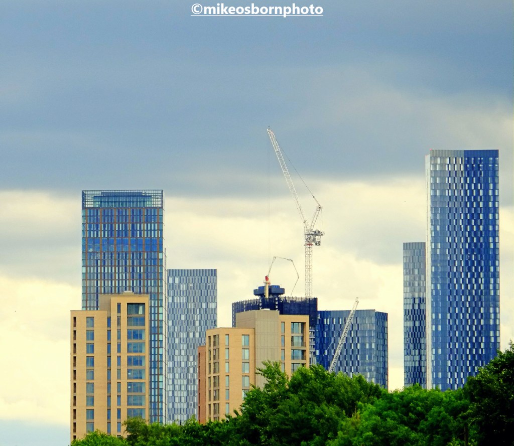 New tower blocks in Manchester