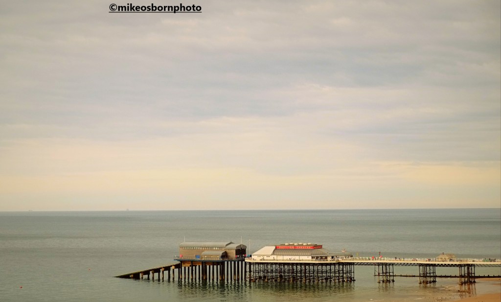 A view of Cromer pier in Norfolk, UK