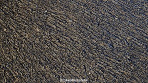 Water overflows from West Kirby's Marine Lake on the Wirral