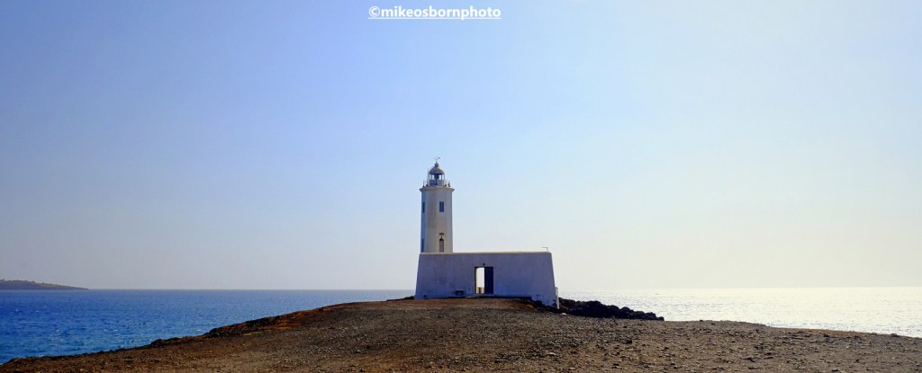 The Dona Maria Pia lighthouse on the southern tip of Santiago island, Cape Verde