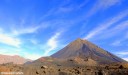 The cone of Pico do Fogo volcano in Cape Verde