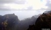 A majestic view over the mountains of Santo Antão island in Cape Verde