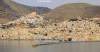 A view of the cities of Ermoupoli and Ano Syros on the Greek island of Syros