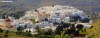 A viiew of marble village Pyrgos on the Greek island of Tinos