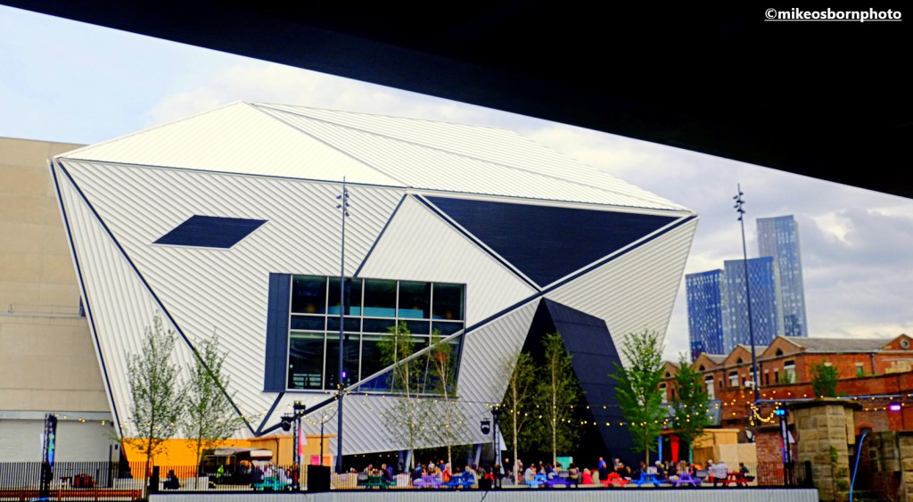 Manchester's Aviva Studios during the 2023 Manchester International Festival