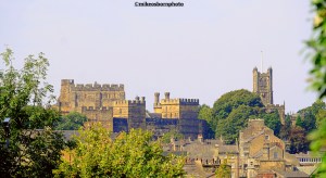 A view of Lancaster castle.
