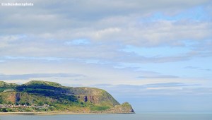 A view of a coastal outcrop at Penrhyn in north Wales.