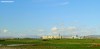 The might of Barrow-in-Furness's industrial installations as seen from Walney Island.