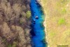 The electric blue colour of the Tara River in Montenegro.