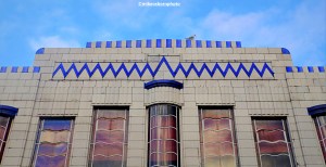 A tiled Art Deco building on Bold Street in Liverpool city centre.