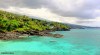 The emerald waters of the Comoros coast at Itsandra.