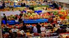 A view of the Green Market in Almaty, Kazakhstan.